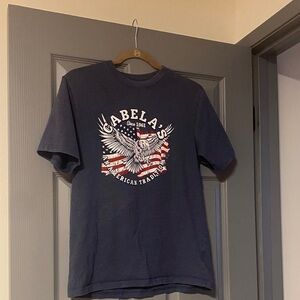 Cabela's Dark Blue American Tradition Tee